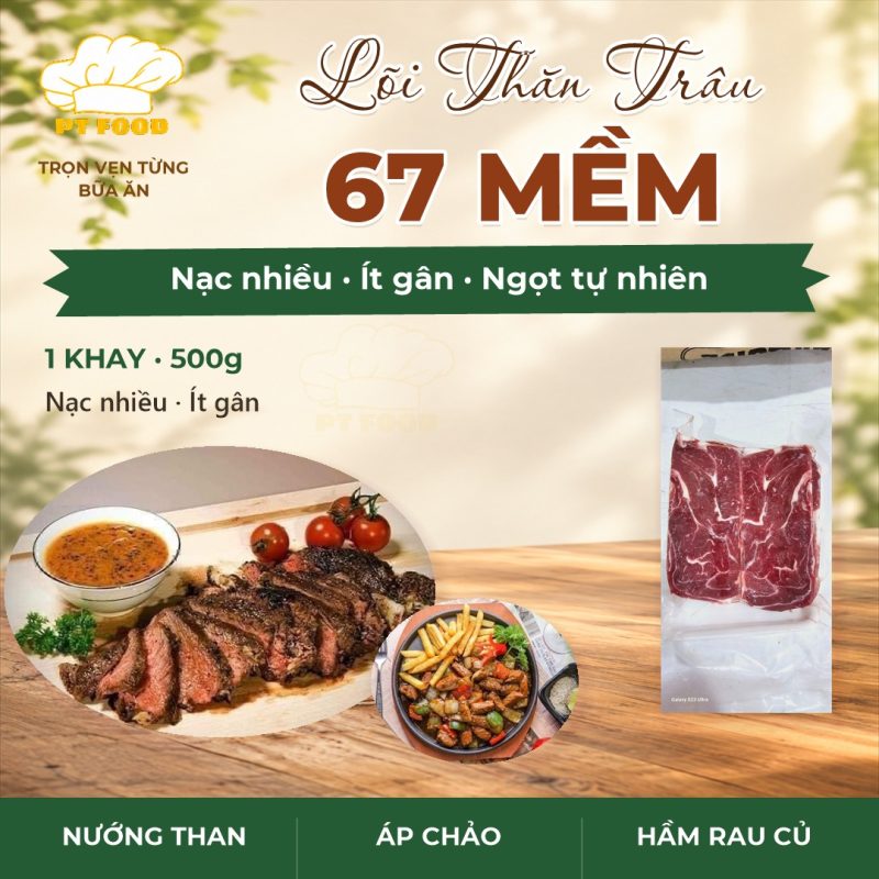 Lõi thăn 67 — 2 khay