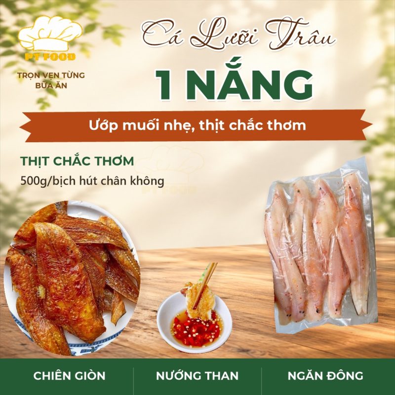 Cá Lưỡi Trâu 1 Nắng