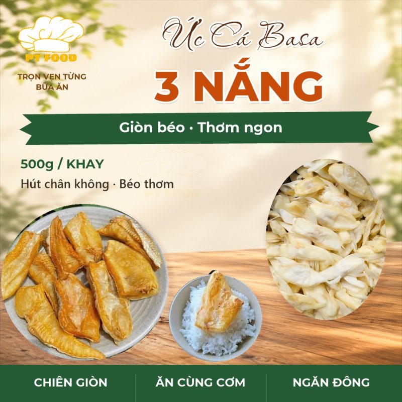 Ức Cá Basa 3 nắng