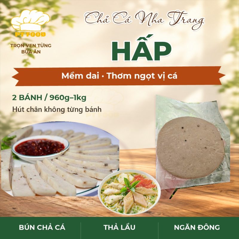 Chả Cá Nha Trang hấp