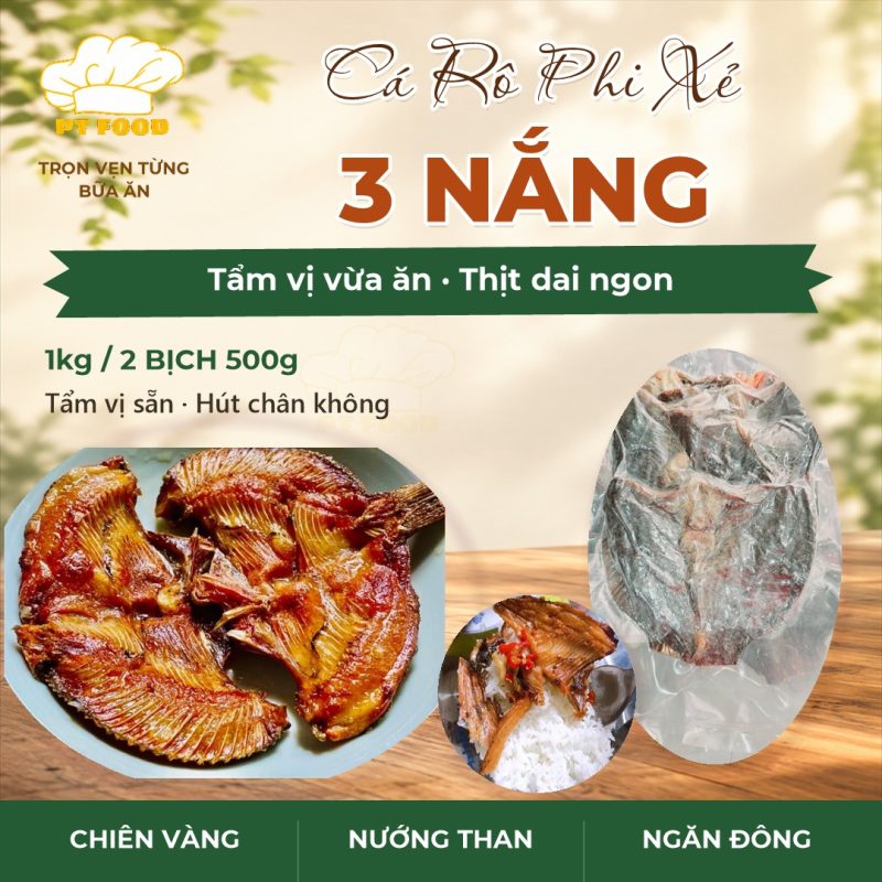 Cá Rô Phi Xẻ 3 Nắng