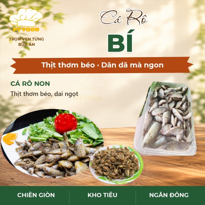 Cá Rô Bí — 1kg 2 hộp