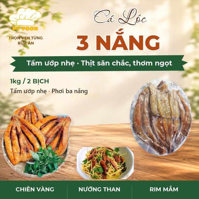 Cá Lóc 3 nắng