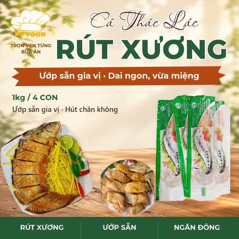 Cá Thác lác rút xương — 4 con