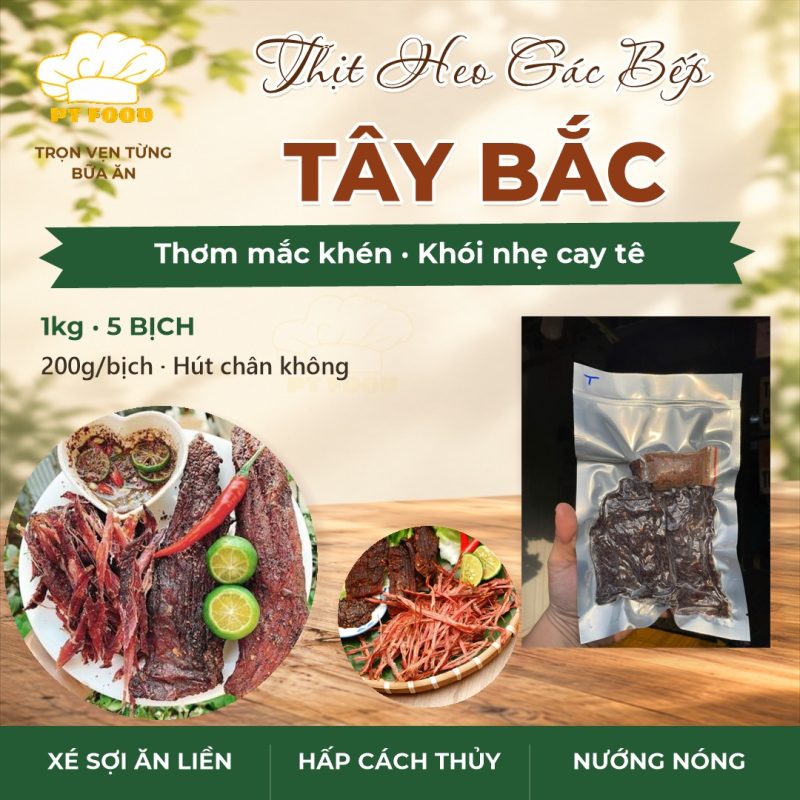Khô Thịt Heo — 5 bịch