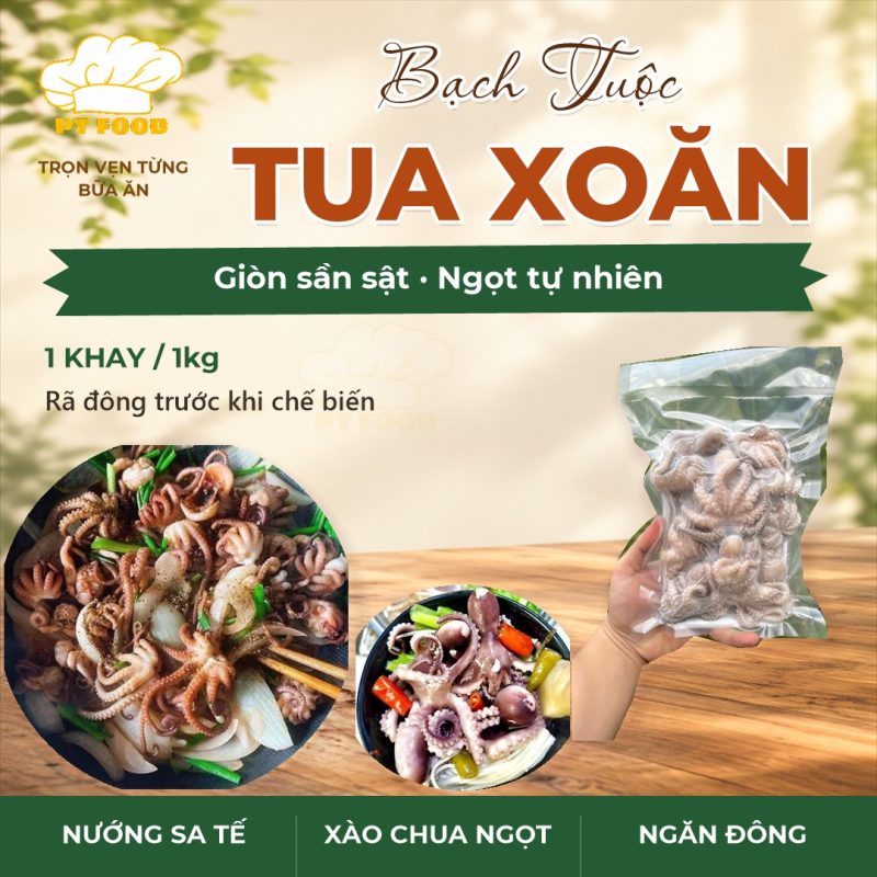 Bạch Tuộc — 10 con/kg