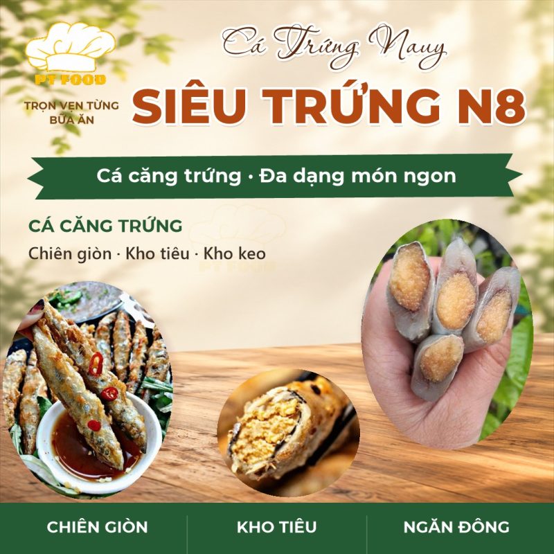 Cá Trứng Nauy Siêu Trứng N8
