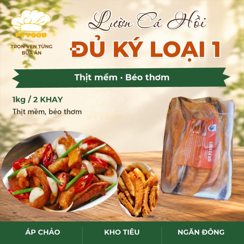 Lườn Cá Hồi Đủ Ký Loại 1