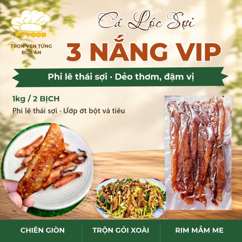 Cá Lóc Sợi 3 Nắng VIP