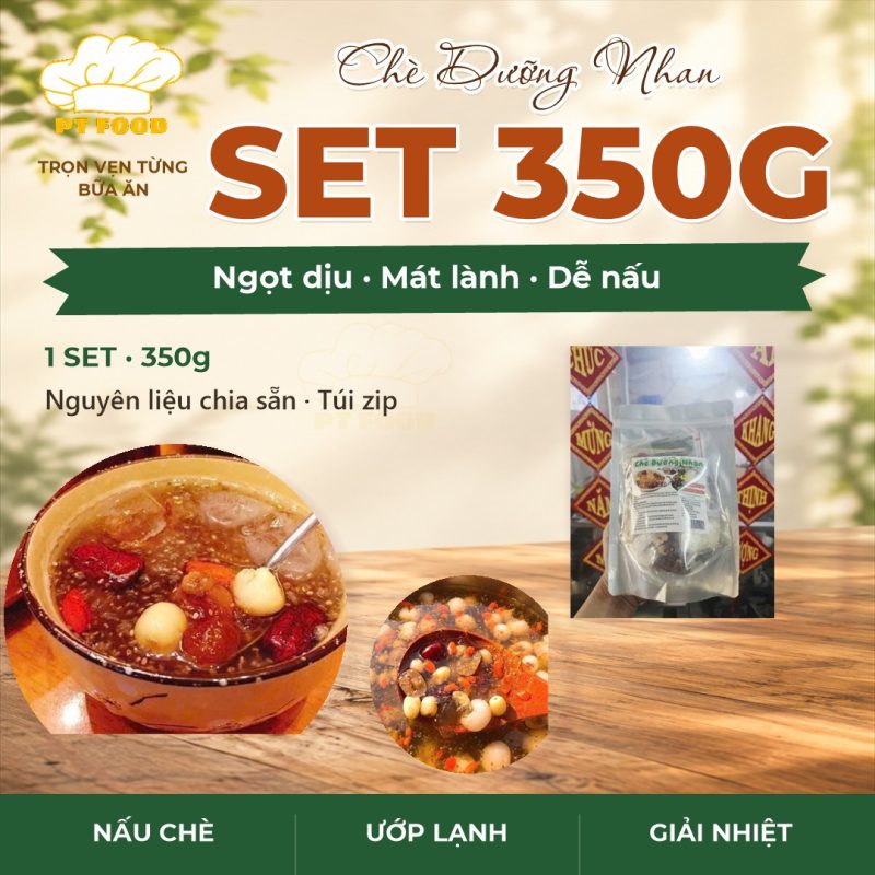 Chè Dưỡng Nhan 1 set 350gram — 1 Bịch