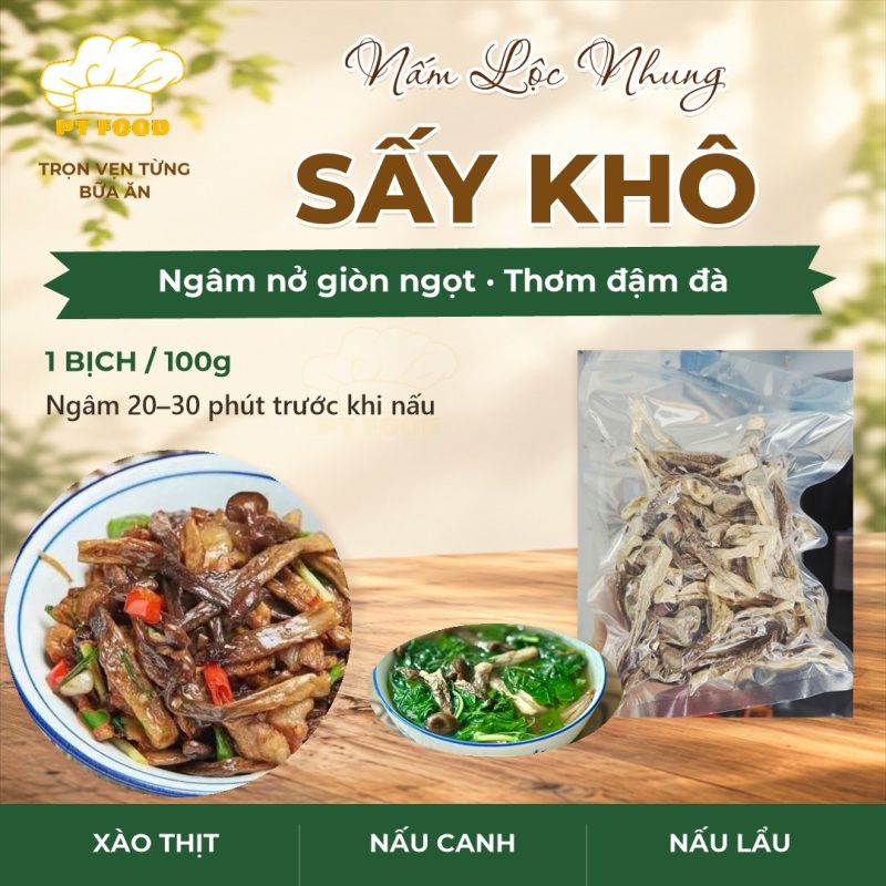 Nấm Lộc Nhung