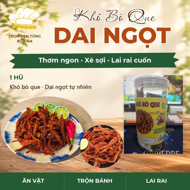 Khô Bò Que
