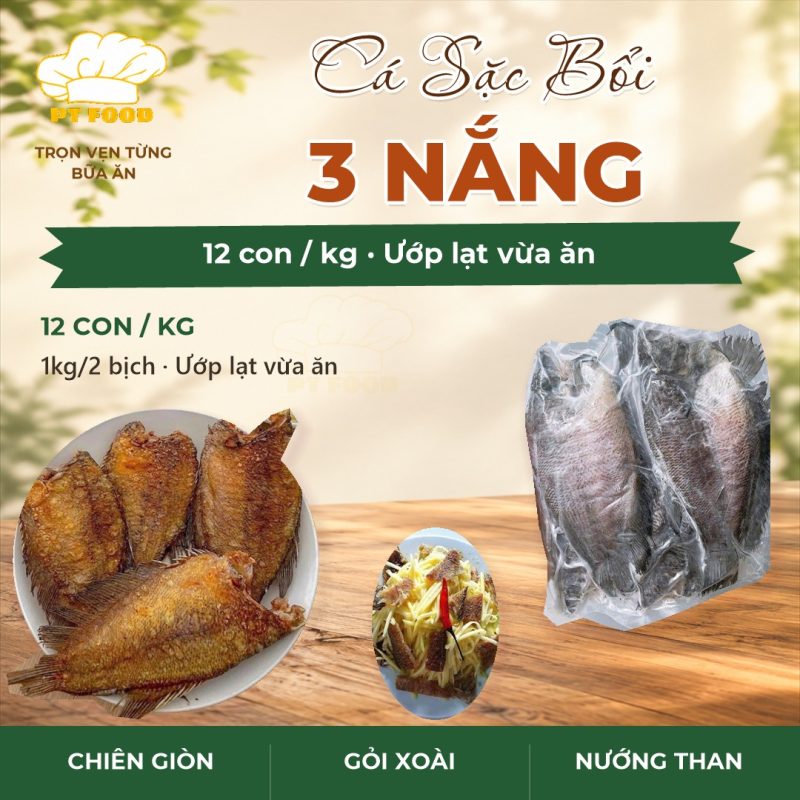 Cá Sặc Bổi 3 Nắng 12 Con