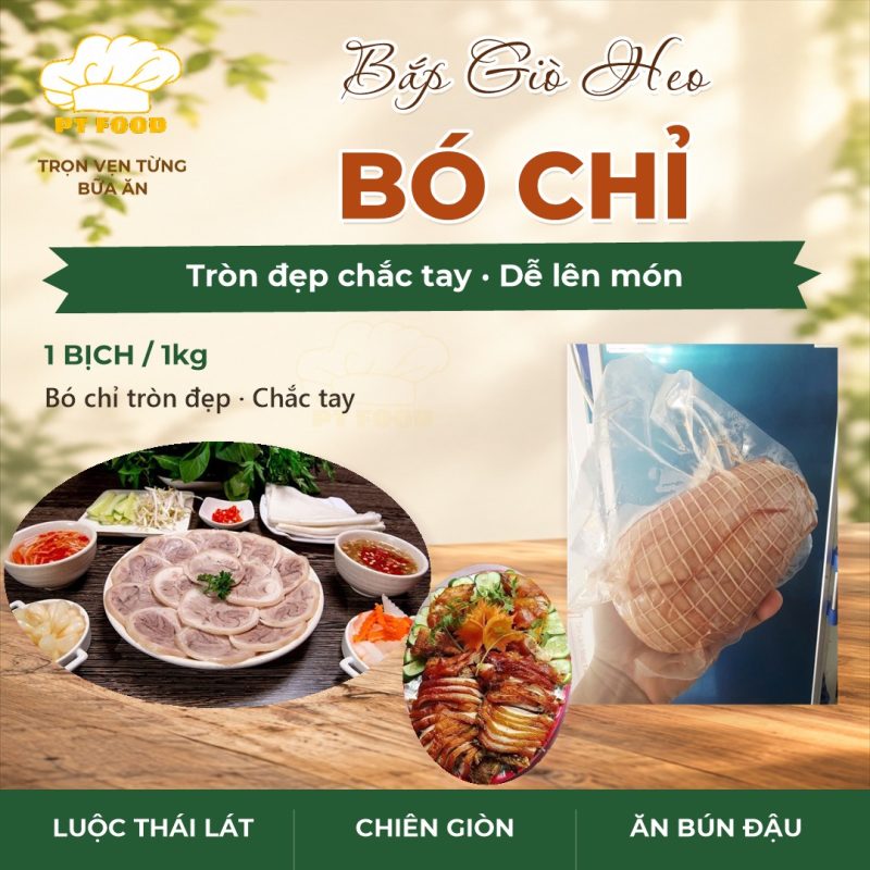Bắp Giò Heo Bó Chỉ — 1 Bó