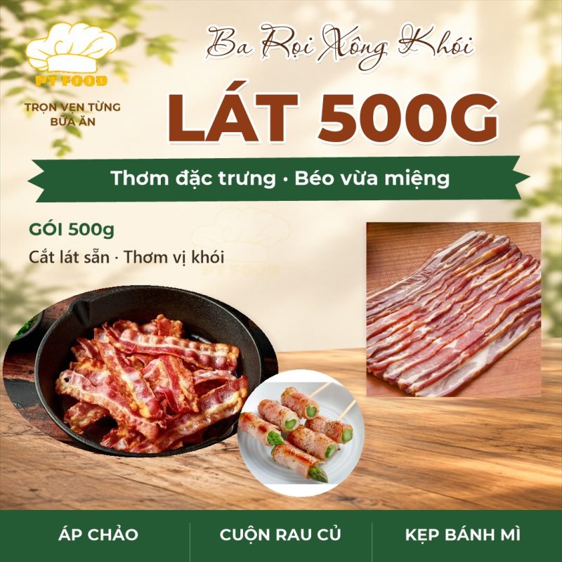 Ba Rọi Xông Khói — 2 bịch