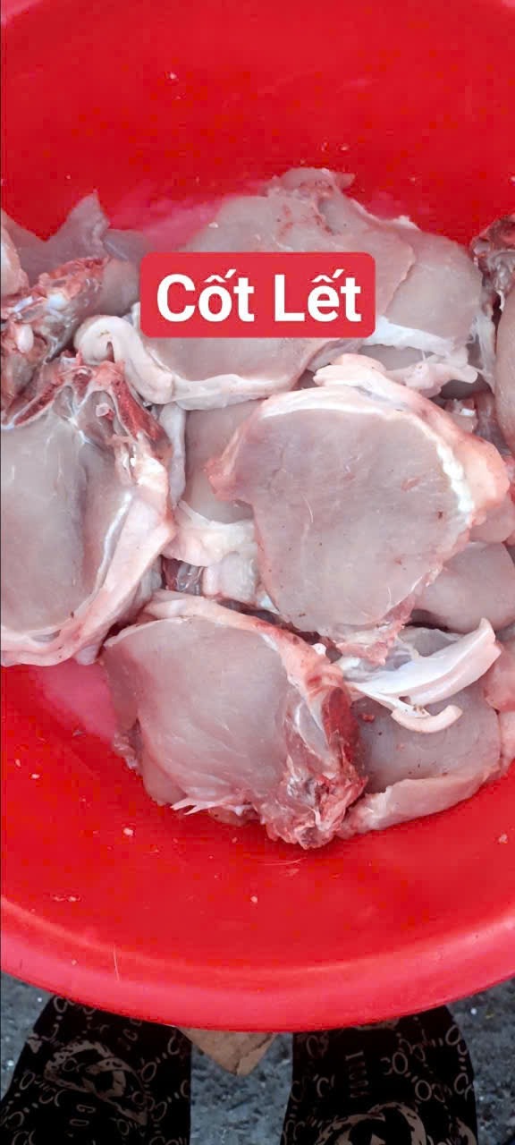 Cốt lết heo tươi