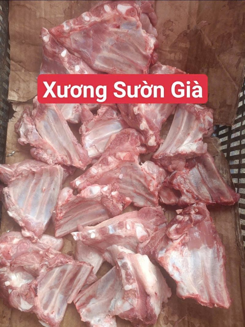 Xương Sườn già heo tươi