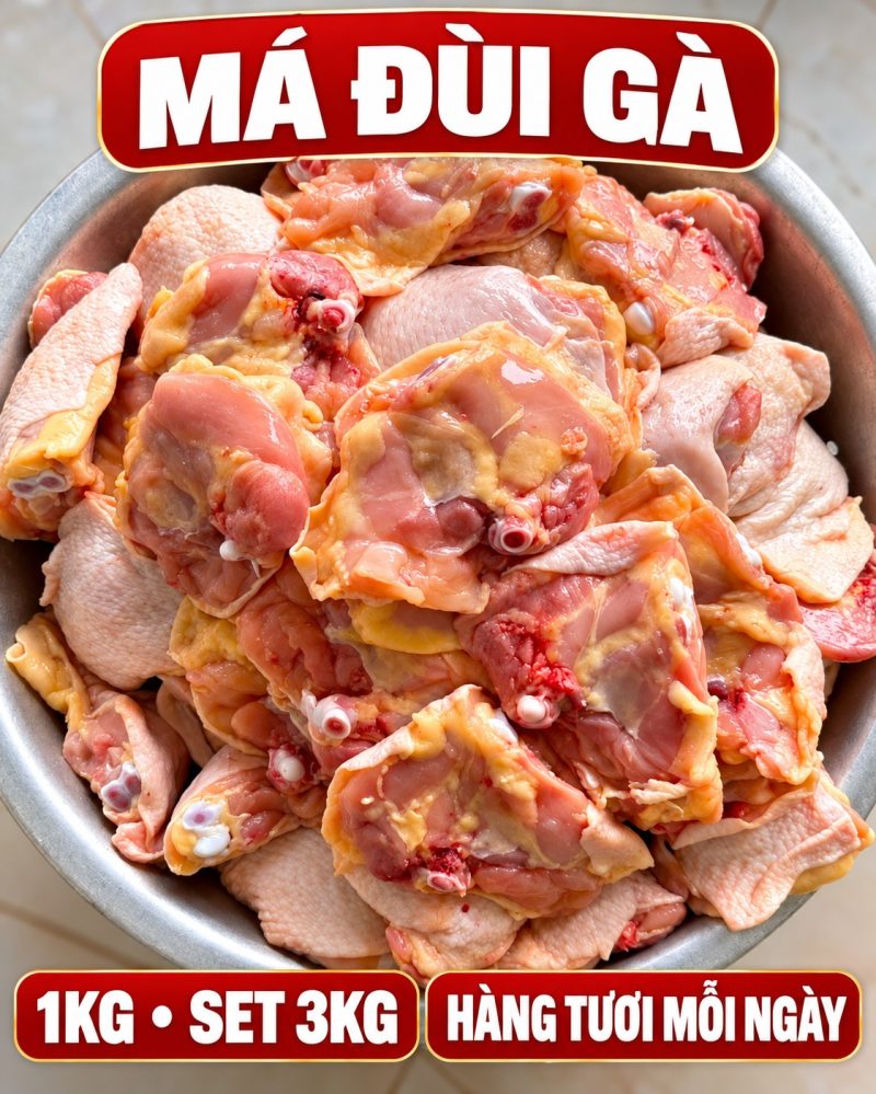 Má đùi gà 3kg
