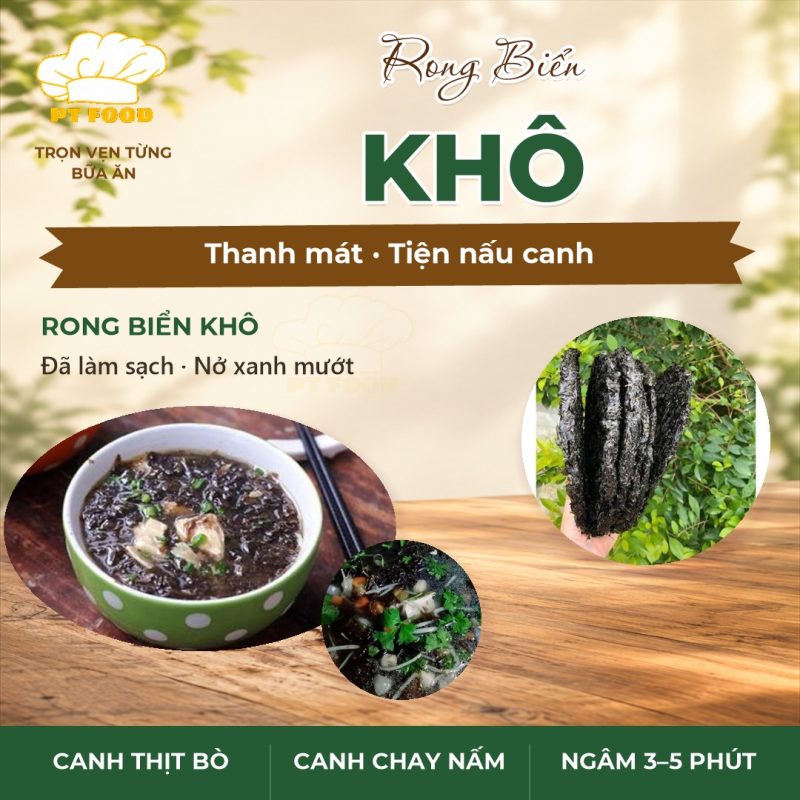 Rong biển  Khô