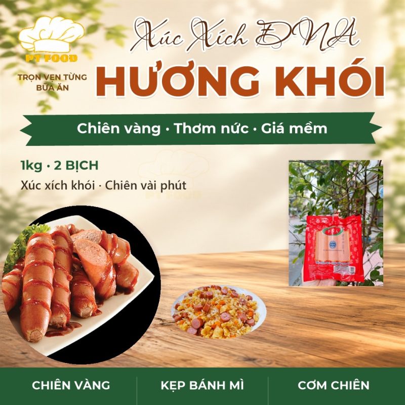 Xúc xích ĐNA — 2 bịch
