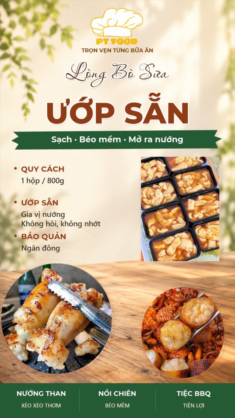 Lòng Bò Mỡ ướp sẵn — 2 hộp - ảnh 6