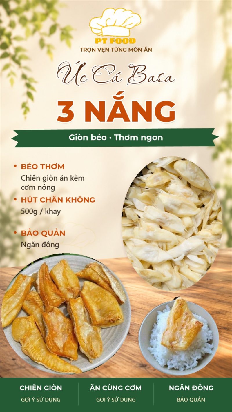 Ức Cá Basa 3 nắng — 2 khay - ảnh 9