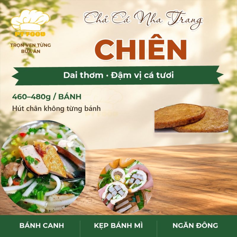 Chả Cá Nha Trang chiên