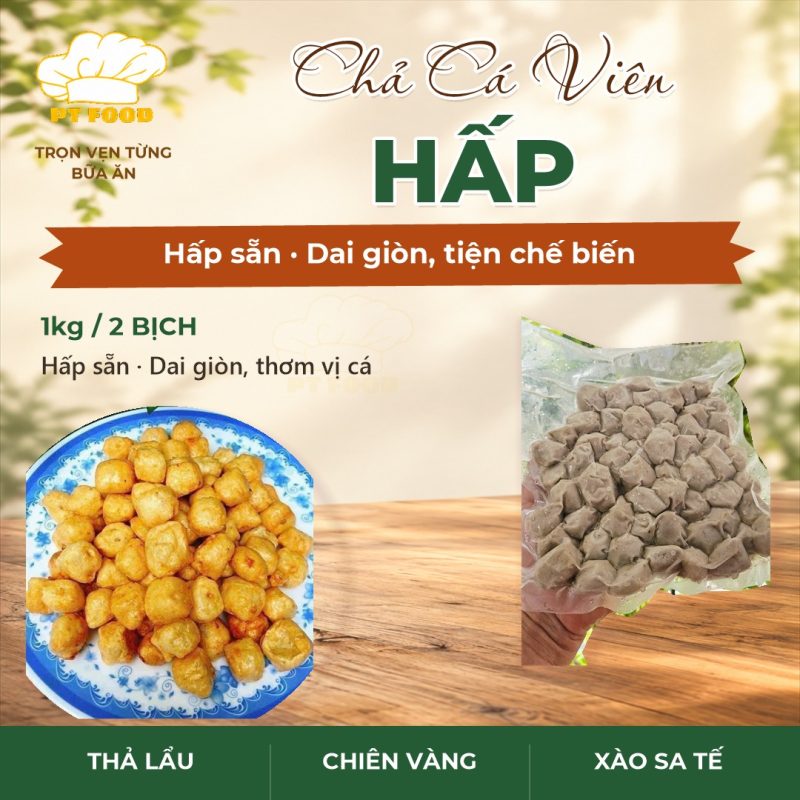 Chả Cá viên hấp