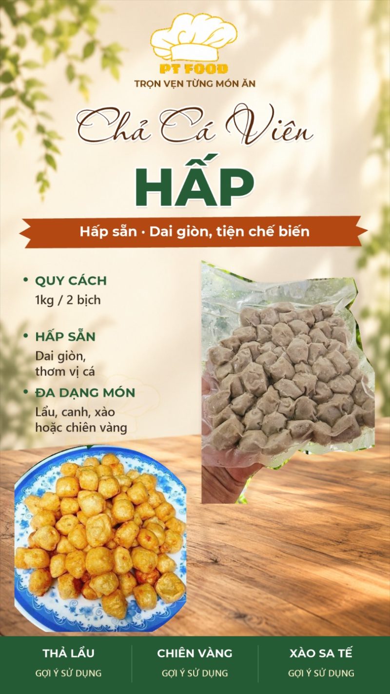 Chả Cá viên hấp — 2 bịch - ảnh 8