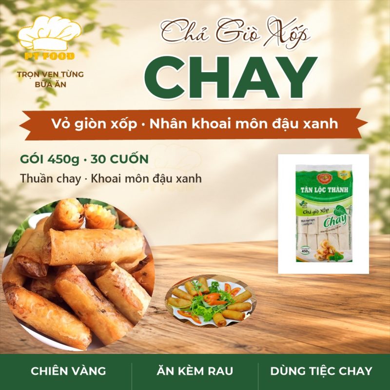 Chả Giò Xốp Chay