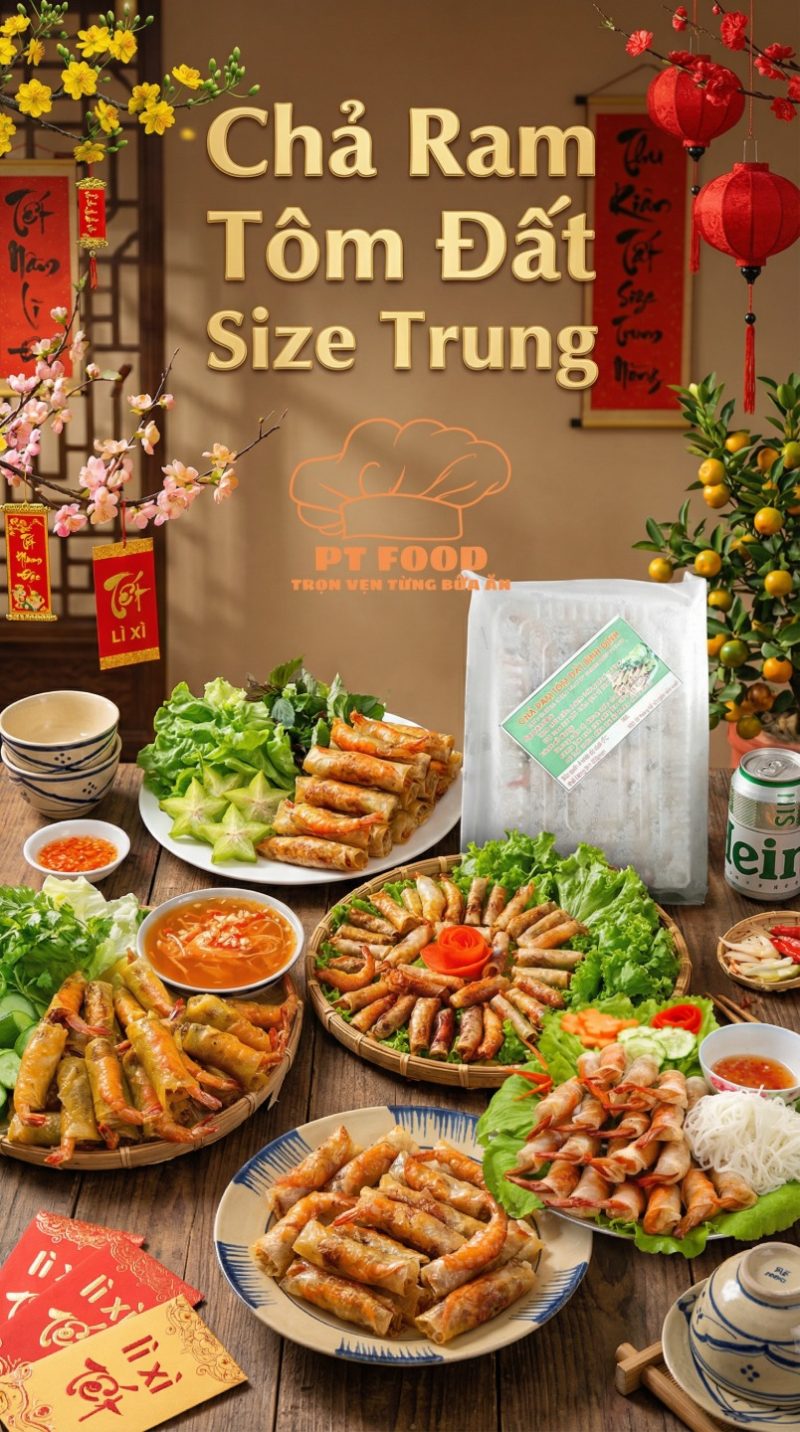 Chả Ram Tôm Đất Trung — 48-52 cuốn - ảnh 10