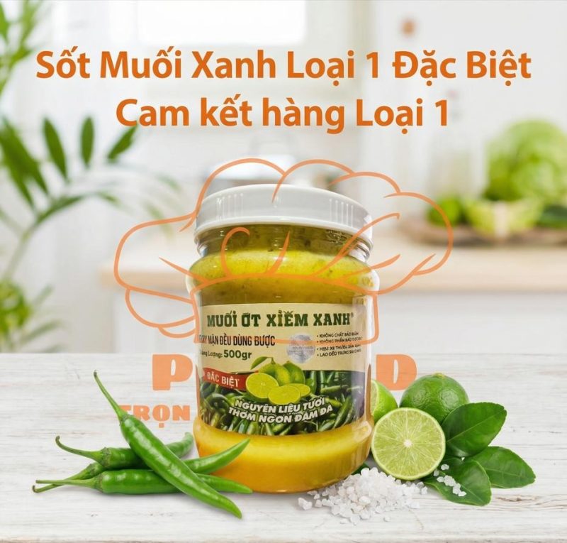 Muối chấm xanh — 480g - ảnh 5