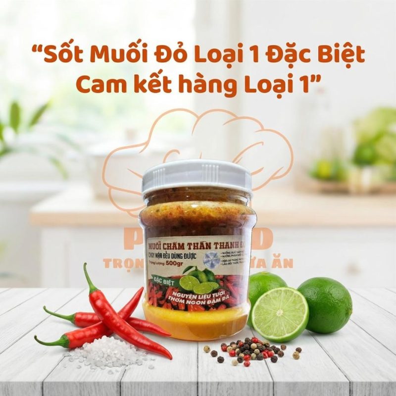 Muối chấm đỏ — 480g - ảnh 5