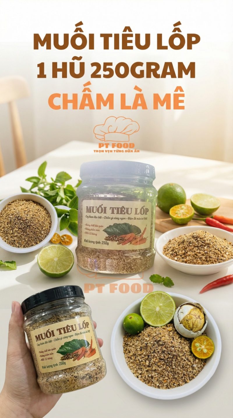 Muối Tiêu Lốp — 250g - ảnh 5