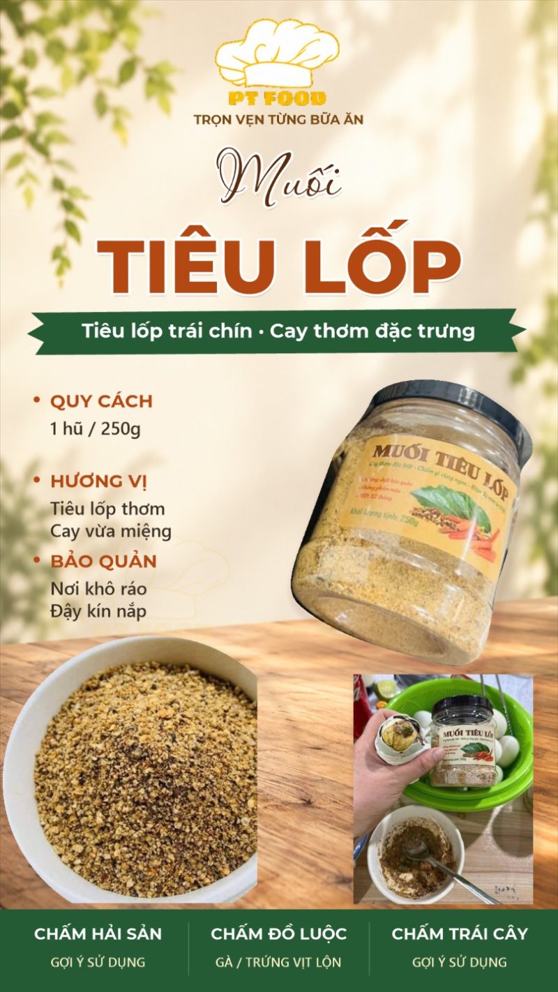 Muối Tiêu Lốp — 250g - ảnh 7