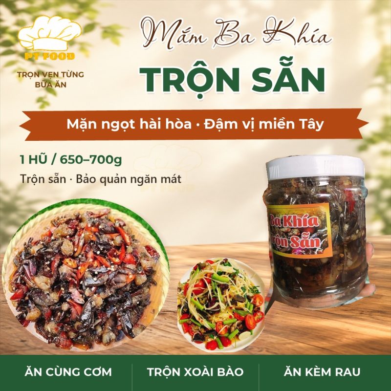 Ba Khía Trộn Sẵn