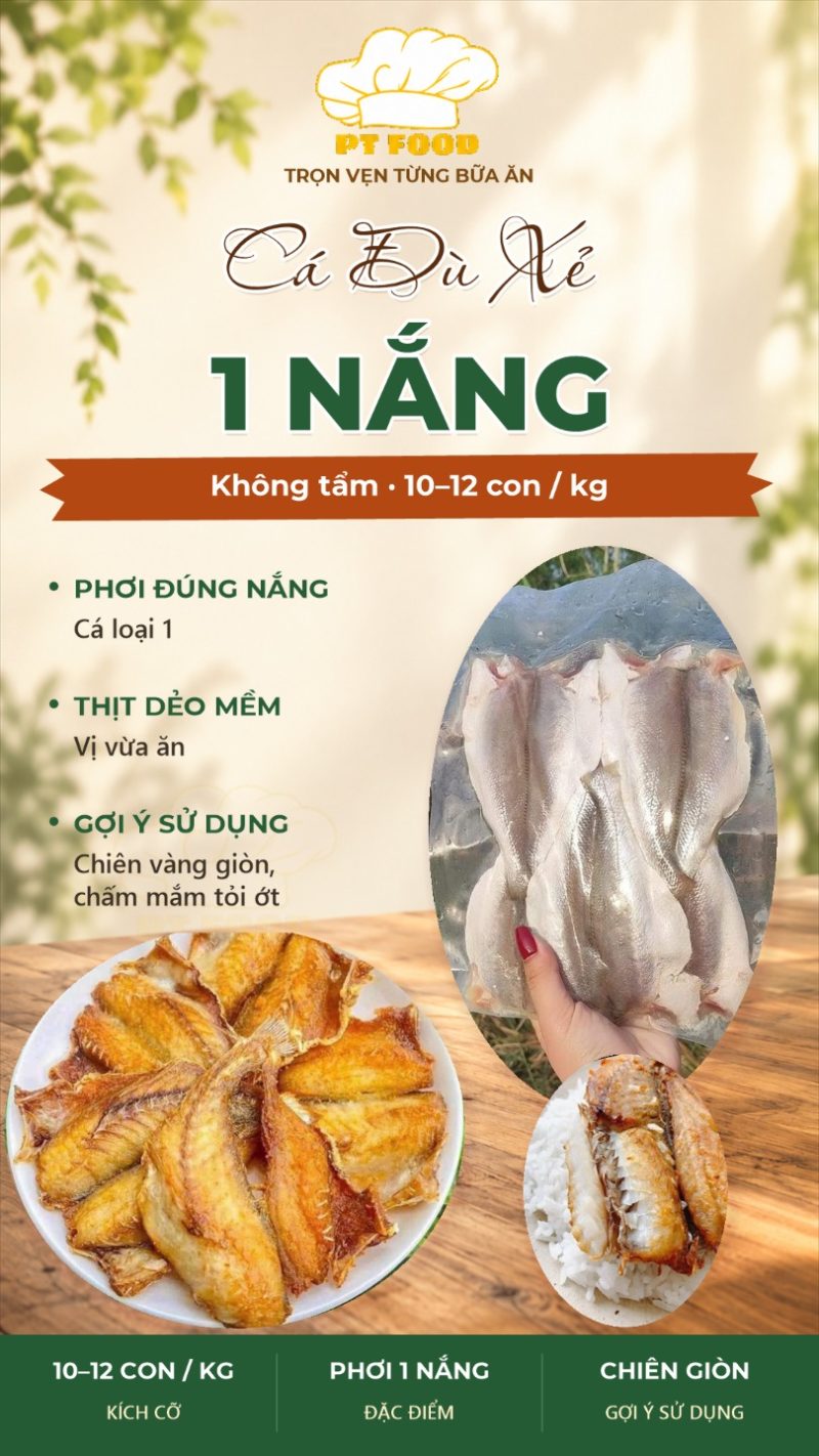 Cá Đù 1 nắng xẻ ko tẩm ớt — 10-12 con - ảnh 10