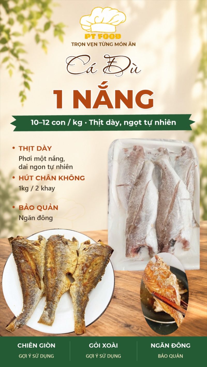 Cá Đù 1 nắng 10-12 con — 10-12 con - ảnh 9