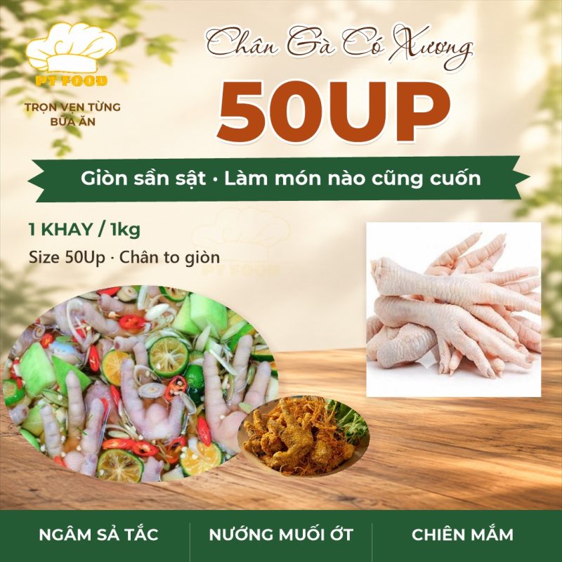 Chân Gà Có Xương (khay)