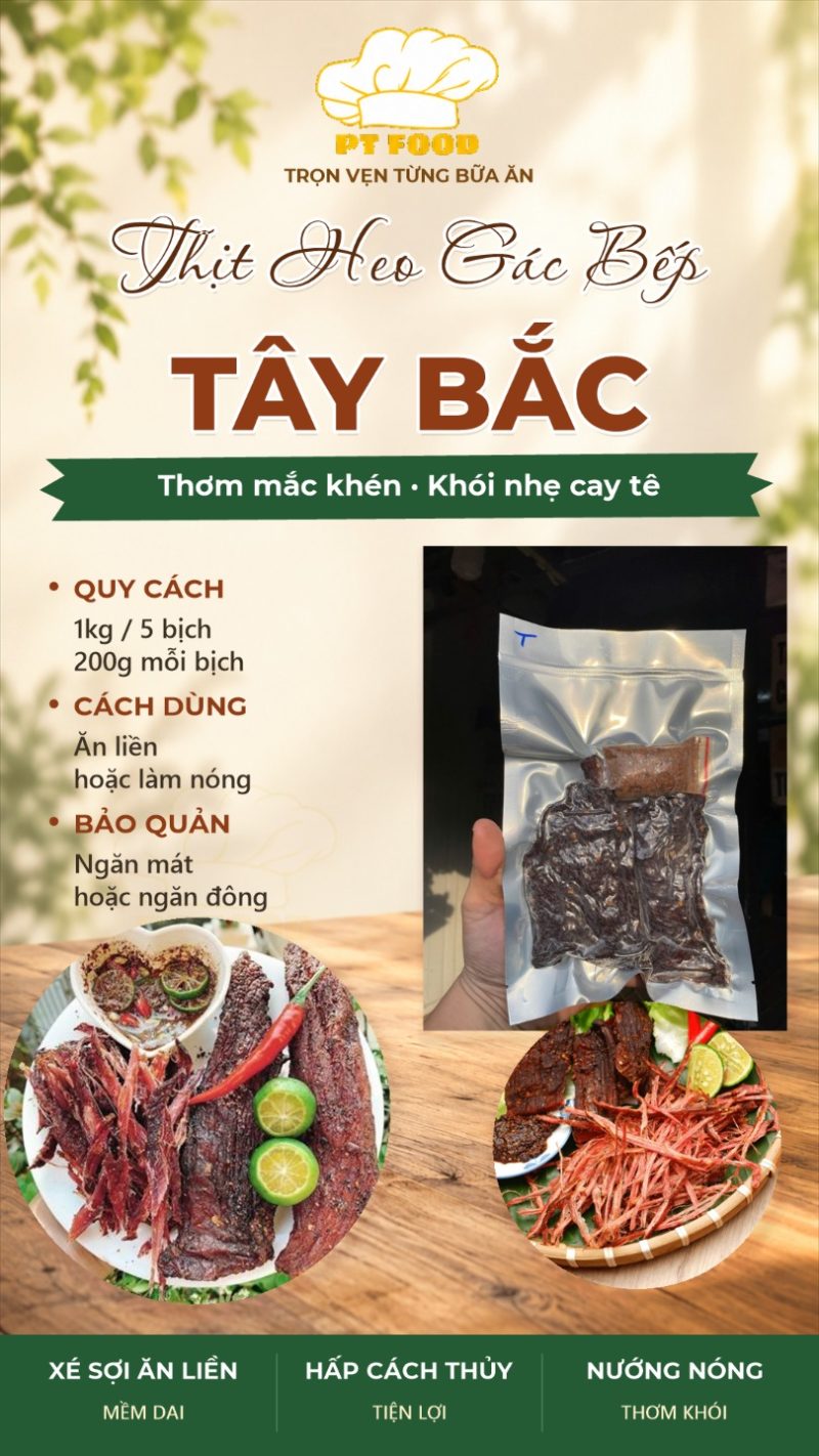 Khô Thịt Heo — 5 bịch - ảnh 6