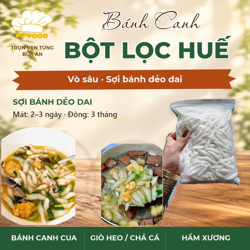Bánh canh bột lọc