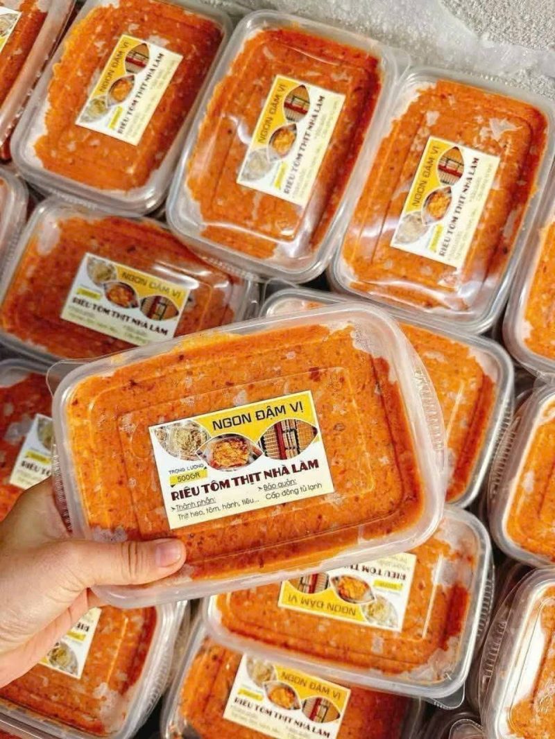 Riêu tôm — 1kg 2 hộp - ảnh 5