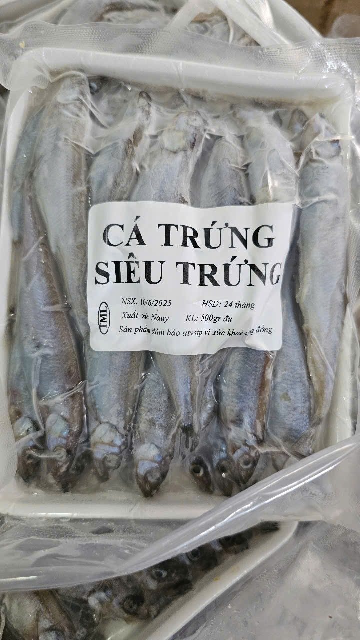 Cá Trứng Nauy Siêu Trứng N8 — 2 khay - ảnh 5
