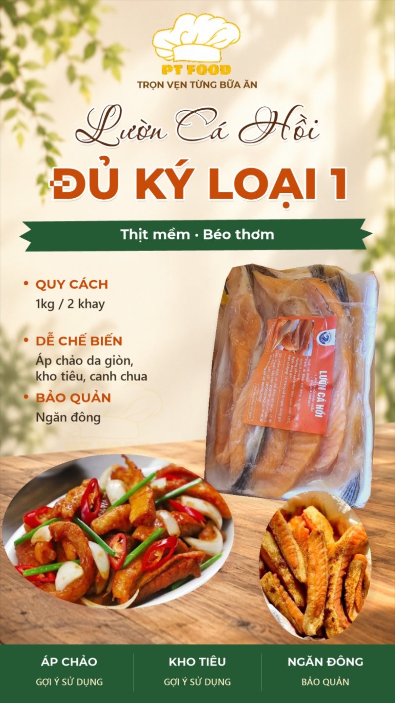 Lườn Cá Hồi Đủ Ký Loại 1 — 2 khay - ảnh 8