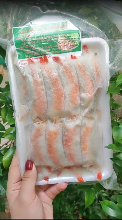 Chả ram tôm đất size Đại — 2 khay - ảnh 2