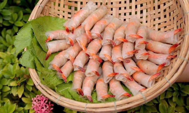 Chả ram tôm đất size Đại — 2 khay - ảnh 1