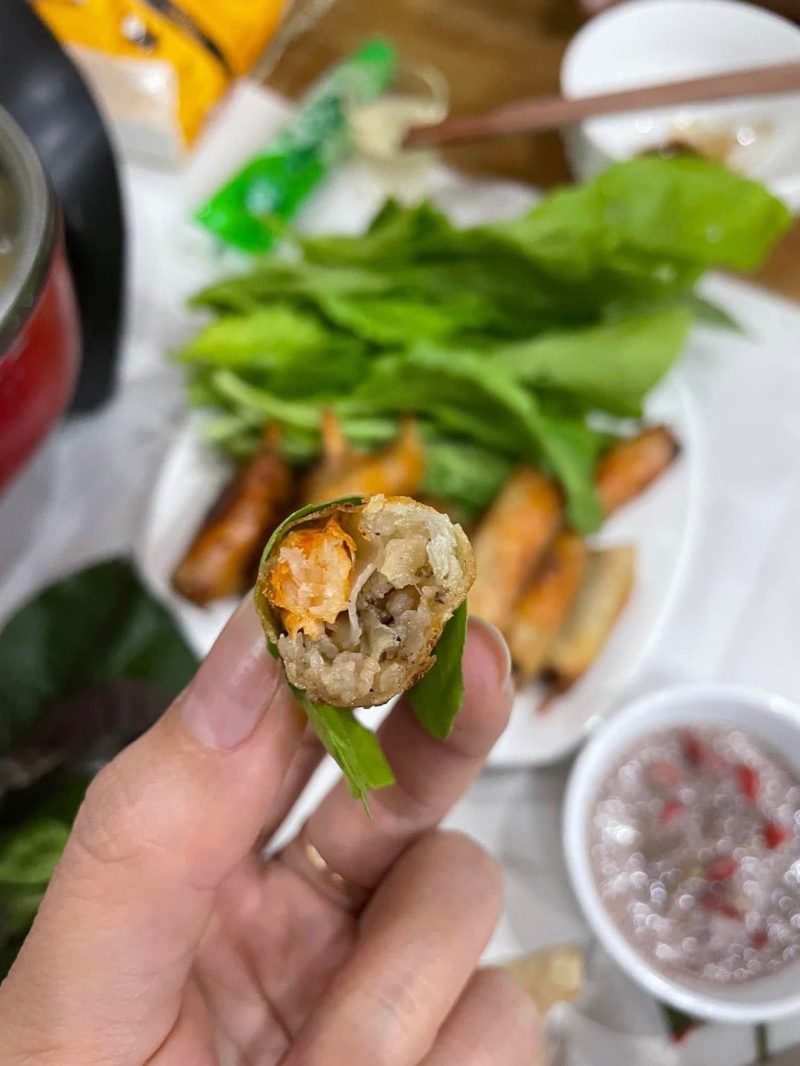 Chả ram tôm đất size Đại — 2 khay - ảnh 8