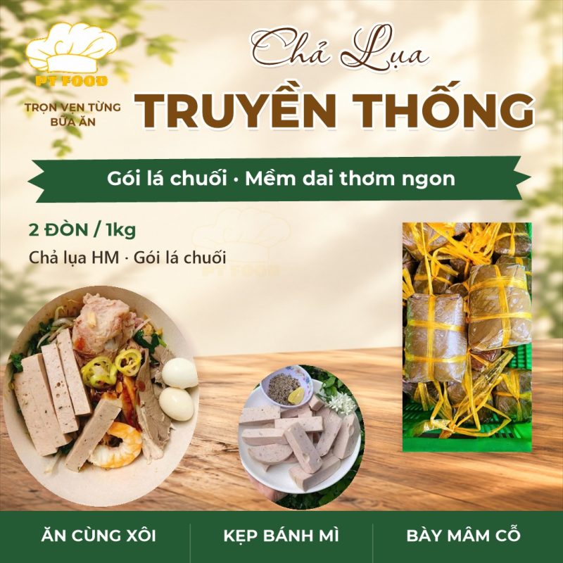 Chả Lụa Truyền Thống HM
