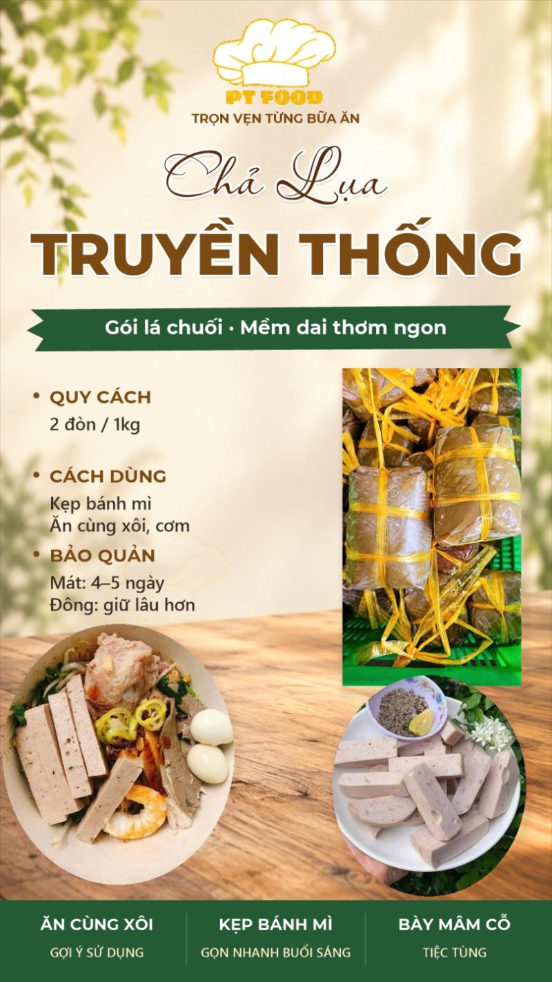 Chả Lụa Truyền Thống HM — 2 đòn - ảnh 10