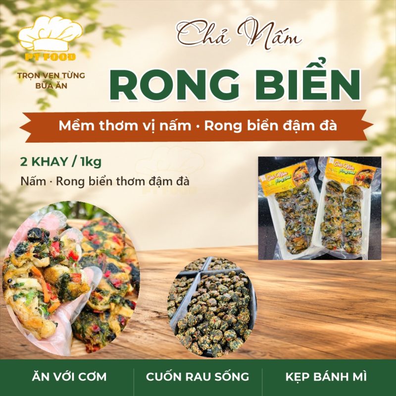 Chả Nấm Rong Biển